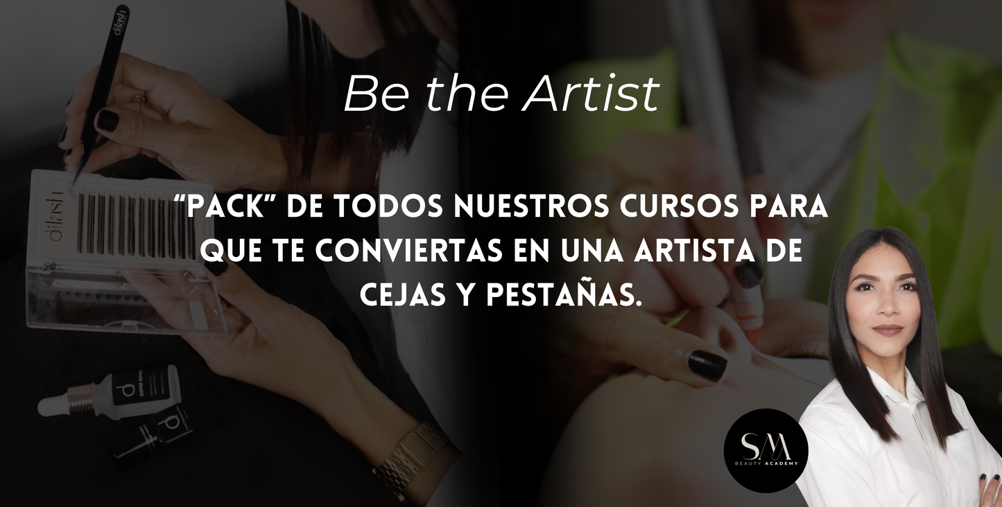 Be The Artist | Presencial | Curso completo de pestañas y cejas