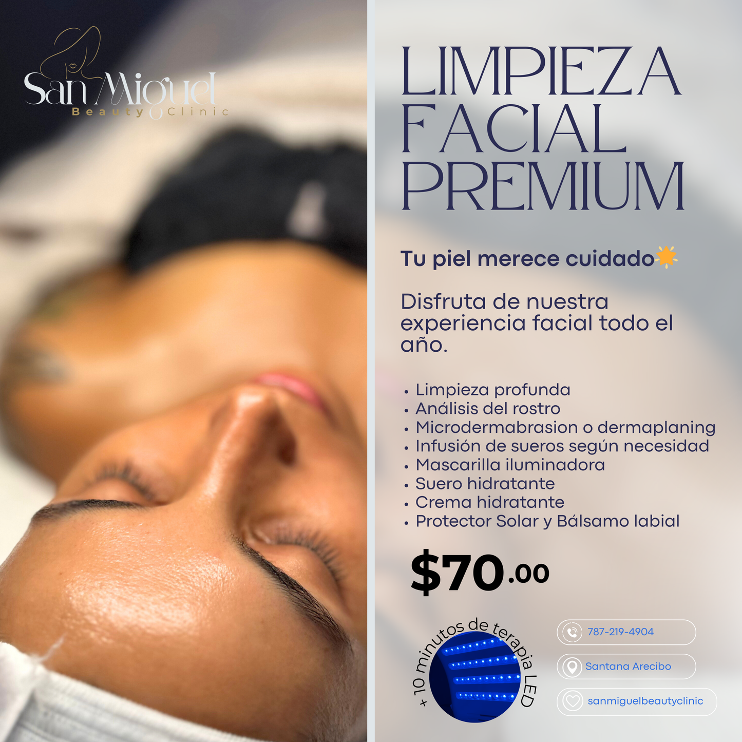 LIMPIEZA FACIAL PREMIUM | Servicio