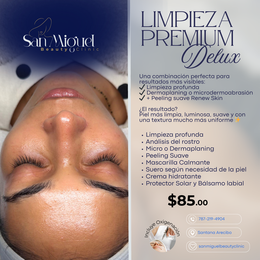 LIMPIEZA FACIAL PREMIUM DELUX