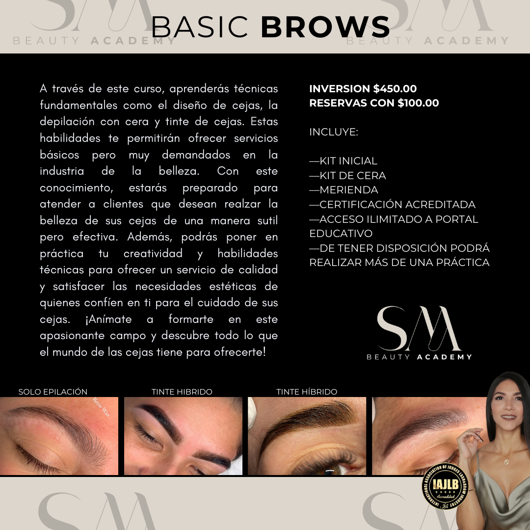 Combo: Curso de Lash Lift + Basic Brows