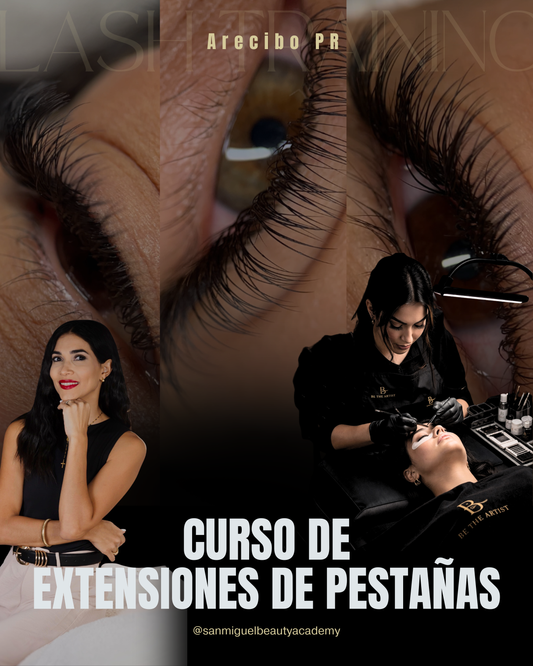Curso de extensiones de pestañas para principiantes, en Arecibo Puerto Rico 🌟 Incluye Certificación