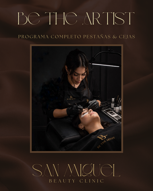 Be The Artist GRUPAL | Curso completo de pestañas y cejas | Presencial Puerto Rico