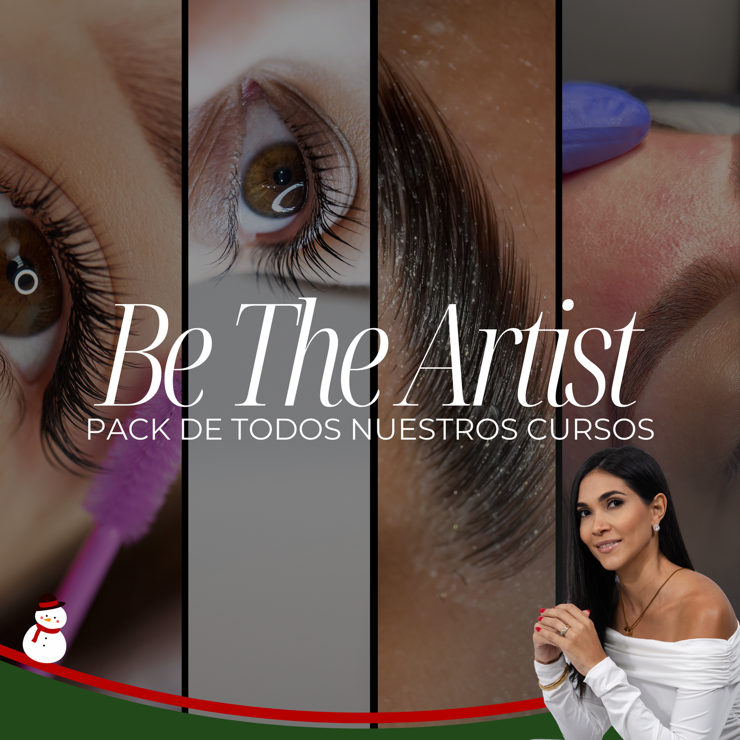 Be The Artist | Presencial | Curso completo de pestañas y cejas