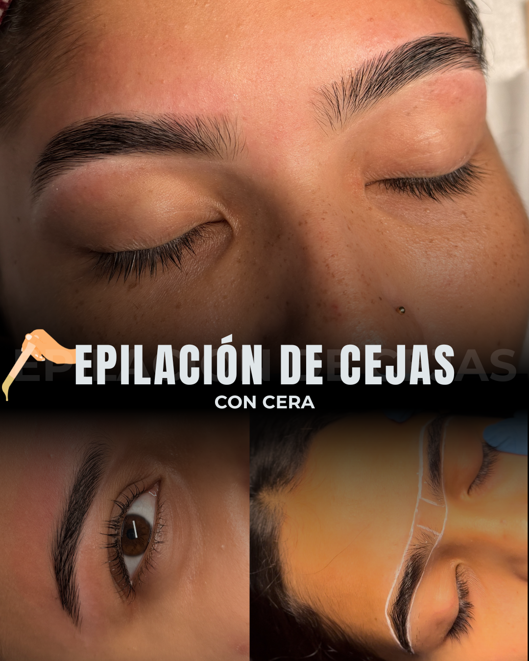 Seminario de diseño y epilación de cejas con cera