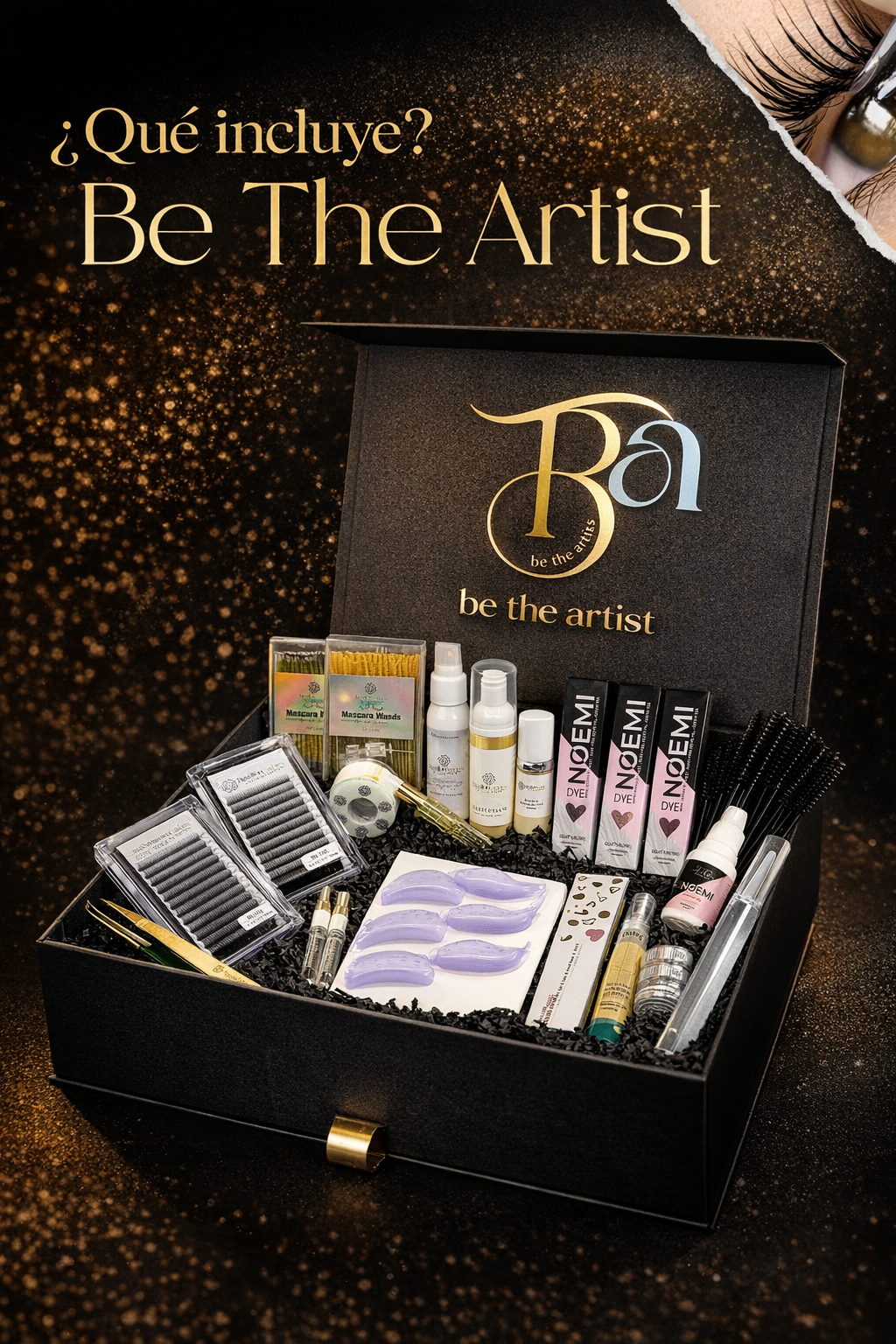 Be The Artist | Curso completo de pestañas y cejas Presencial en Puerto Rico