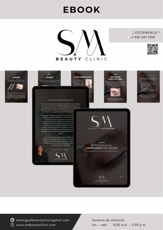 BIG SALE 🔥  🫢 E-Book | Errores comunes en el laminado de cejas