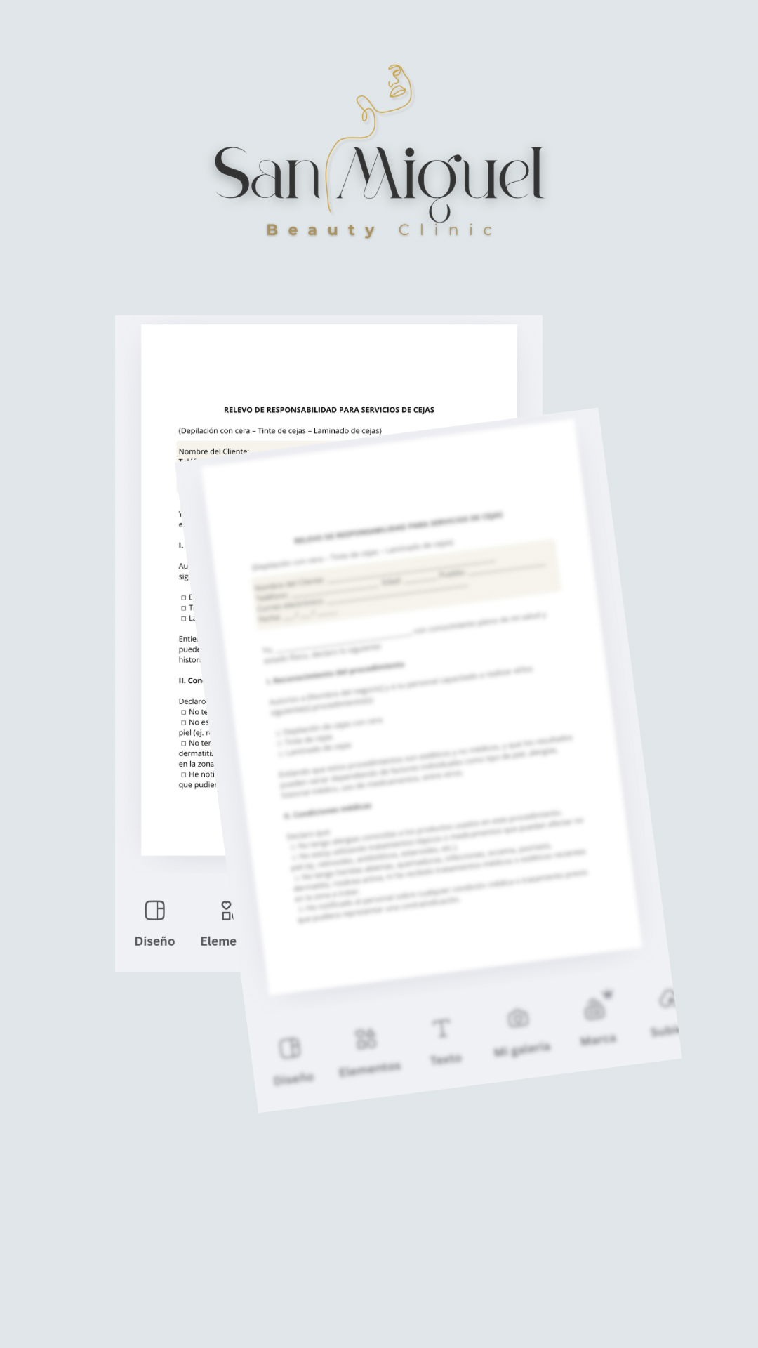 Relevo de responsabilidad para servicios de CEJAS en español